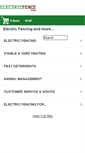 Mobile Screenshot of electricfence-online.co.uk